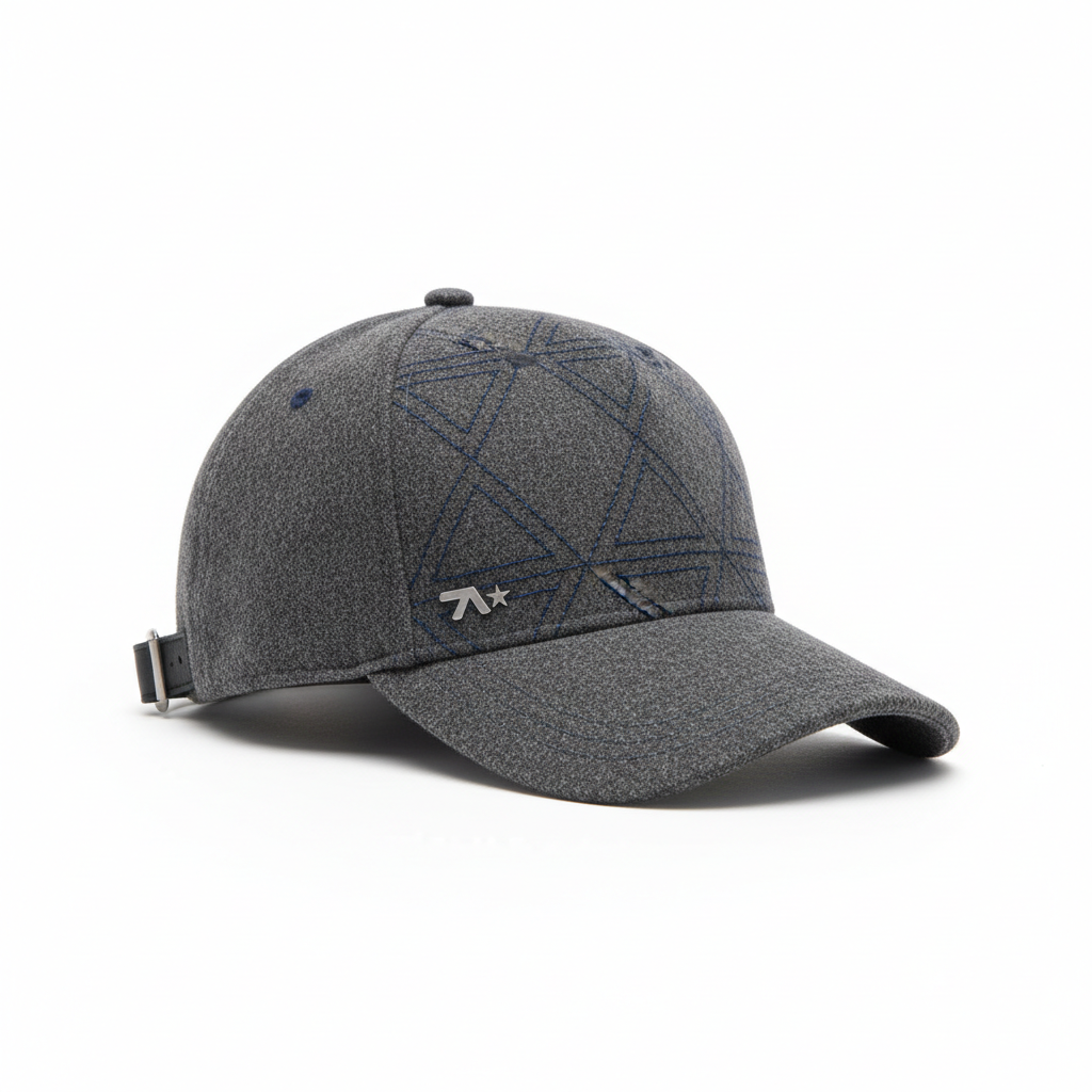 A stylish cap on a white background